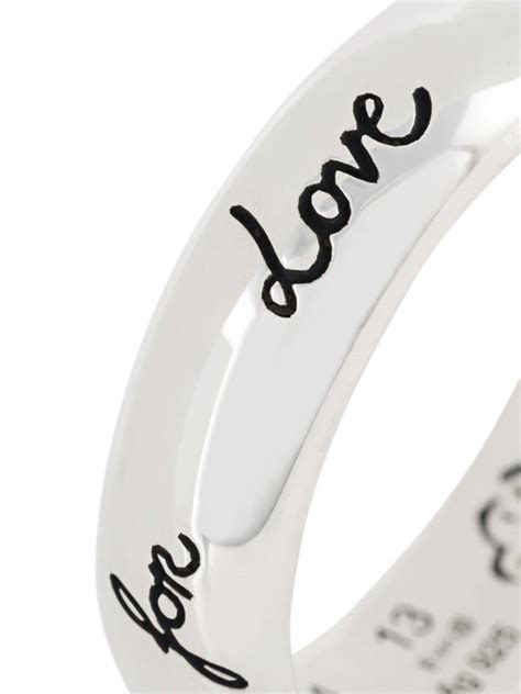 gucci ring blind for love|gucci blind for love bracelet.